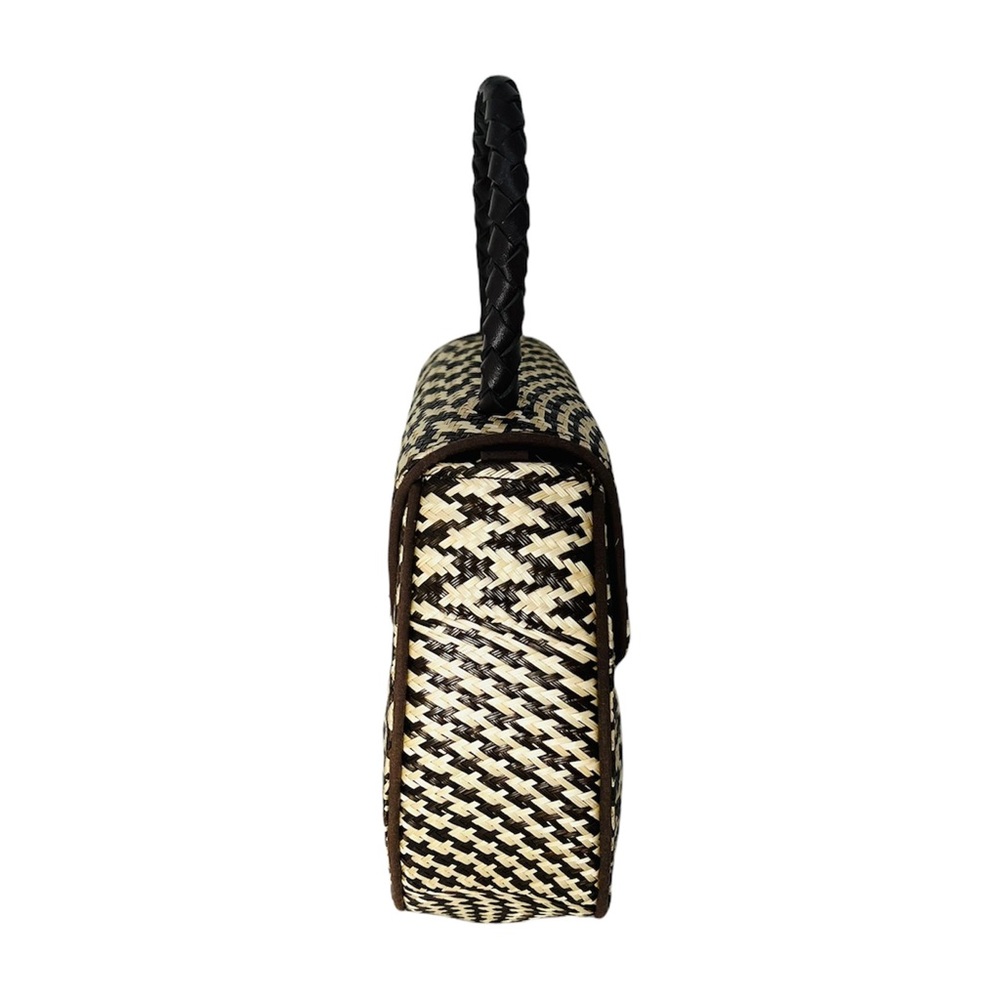 Gorgeous Structured Brown/Beige Straw Bag**$198 - Picture 2 of 7